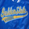 Golden-State-Warriors-Script-Womens-Full-Snap-Satin-Varsity-Jacket-Blue-3