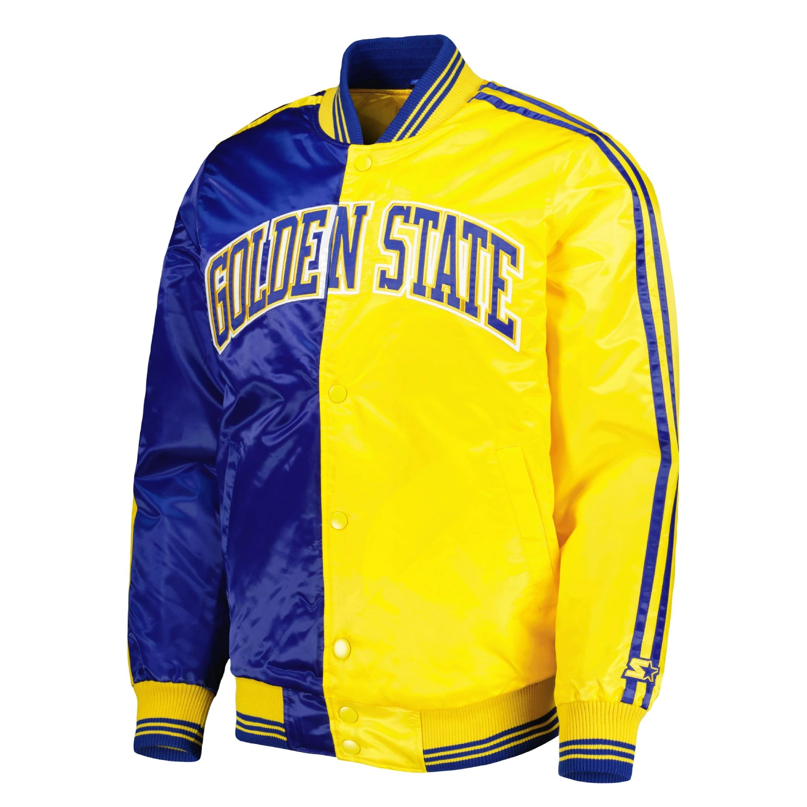 Golden-State-Warriors-Starter-Fast-Break-Satin-Varsity-Jacket-Blue-Yellow-1
