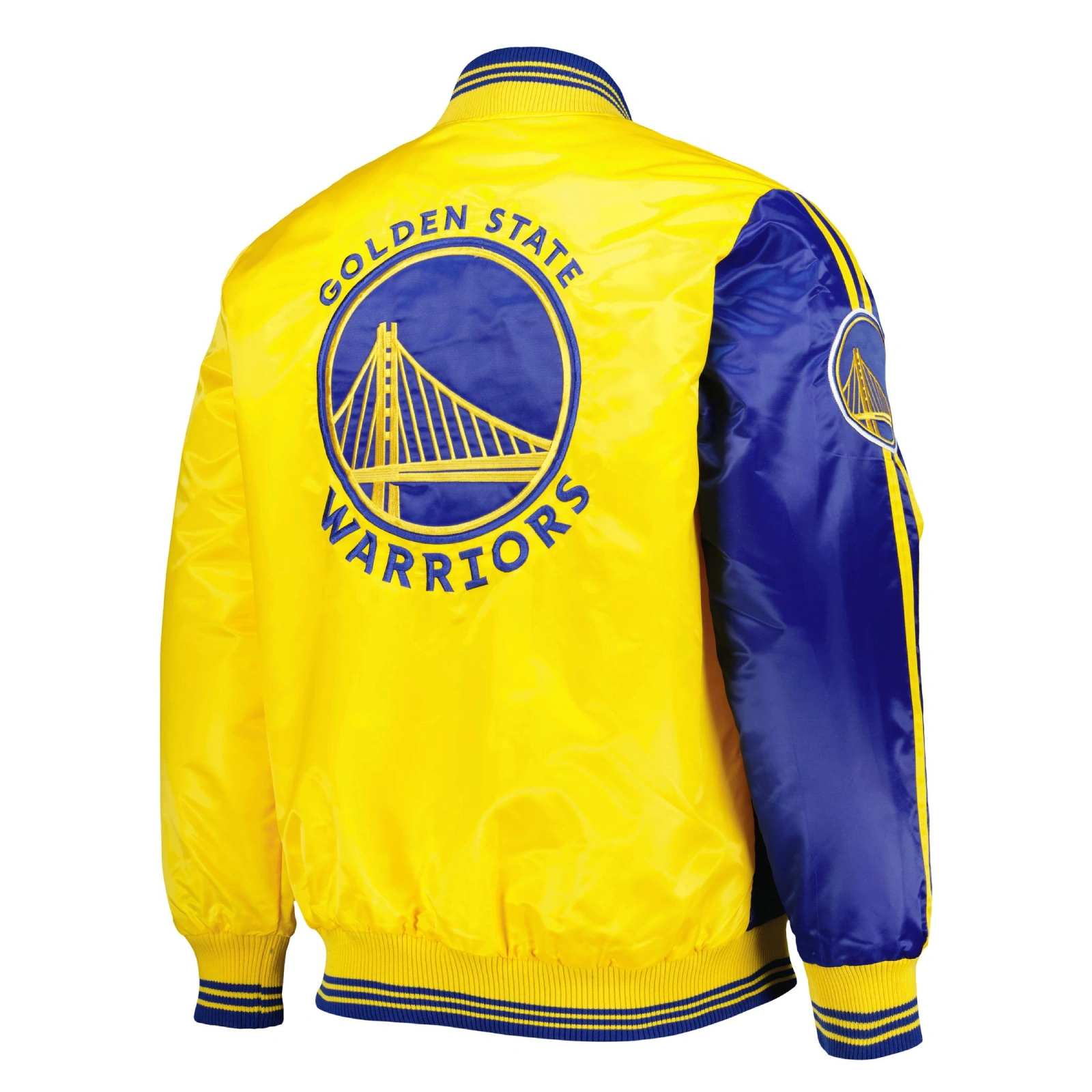 Golden-State-Warriors-Starter-Fast-Break-Satin-Varsity-Jacket-Blue-Yellow-2