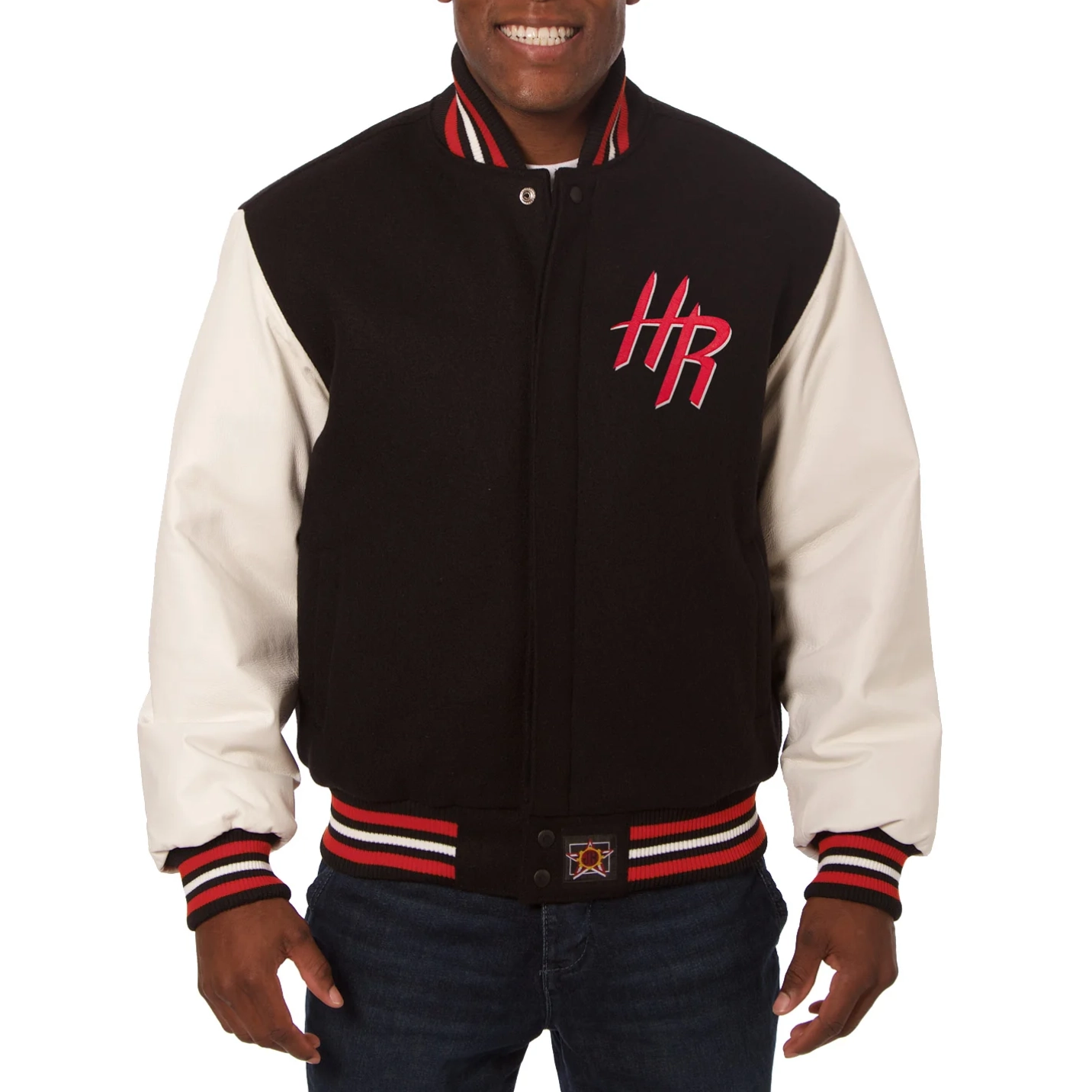 Houston-Rockets-Domestic-Two-Tone-Wool-and-Leather-Jacket-Black-White-1