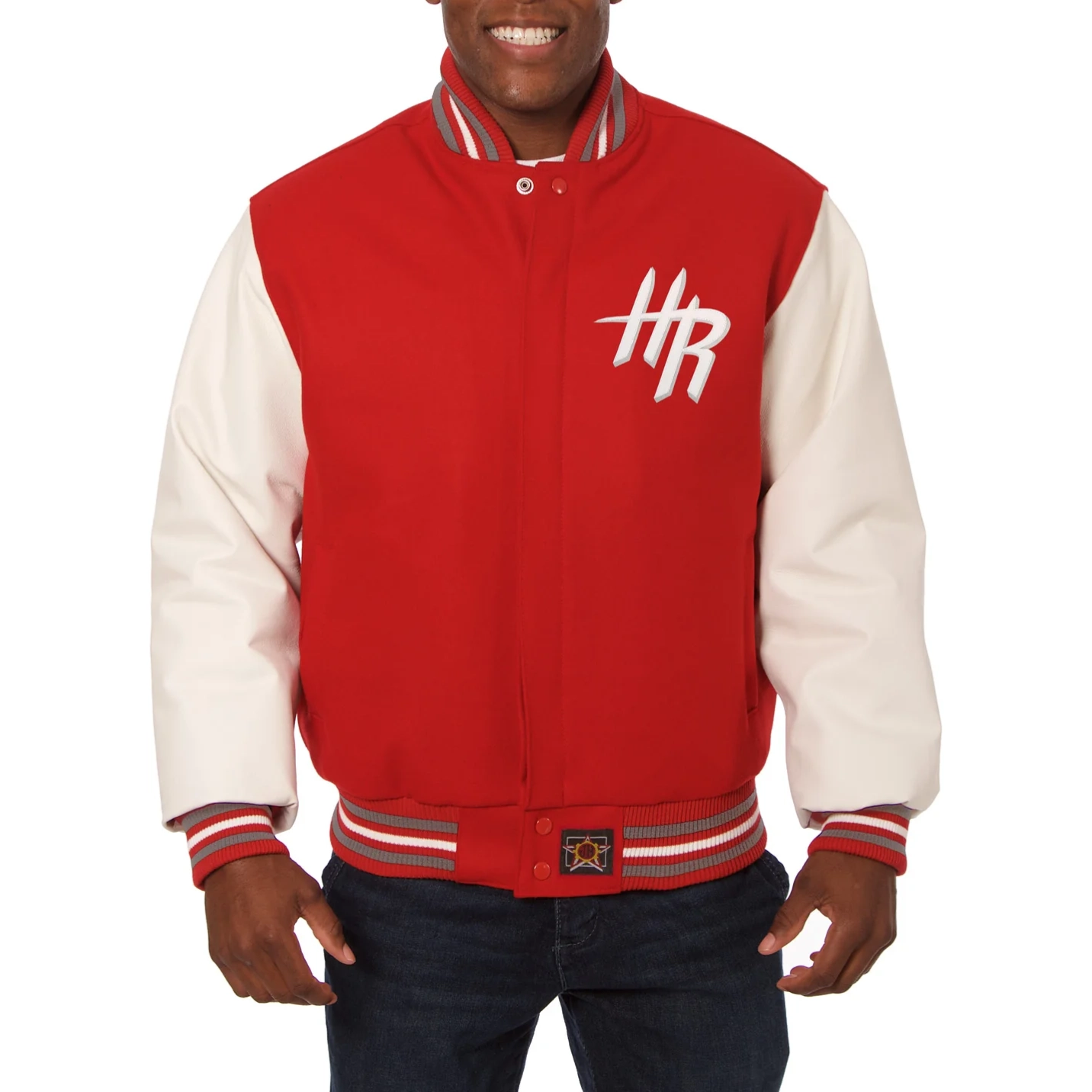 Houston-Rockets-Domestic-Two-Tone-Wool-and-Leather-Jacket-Red-White-1