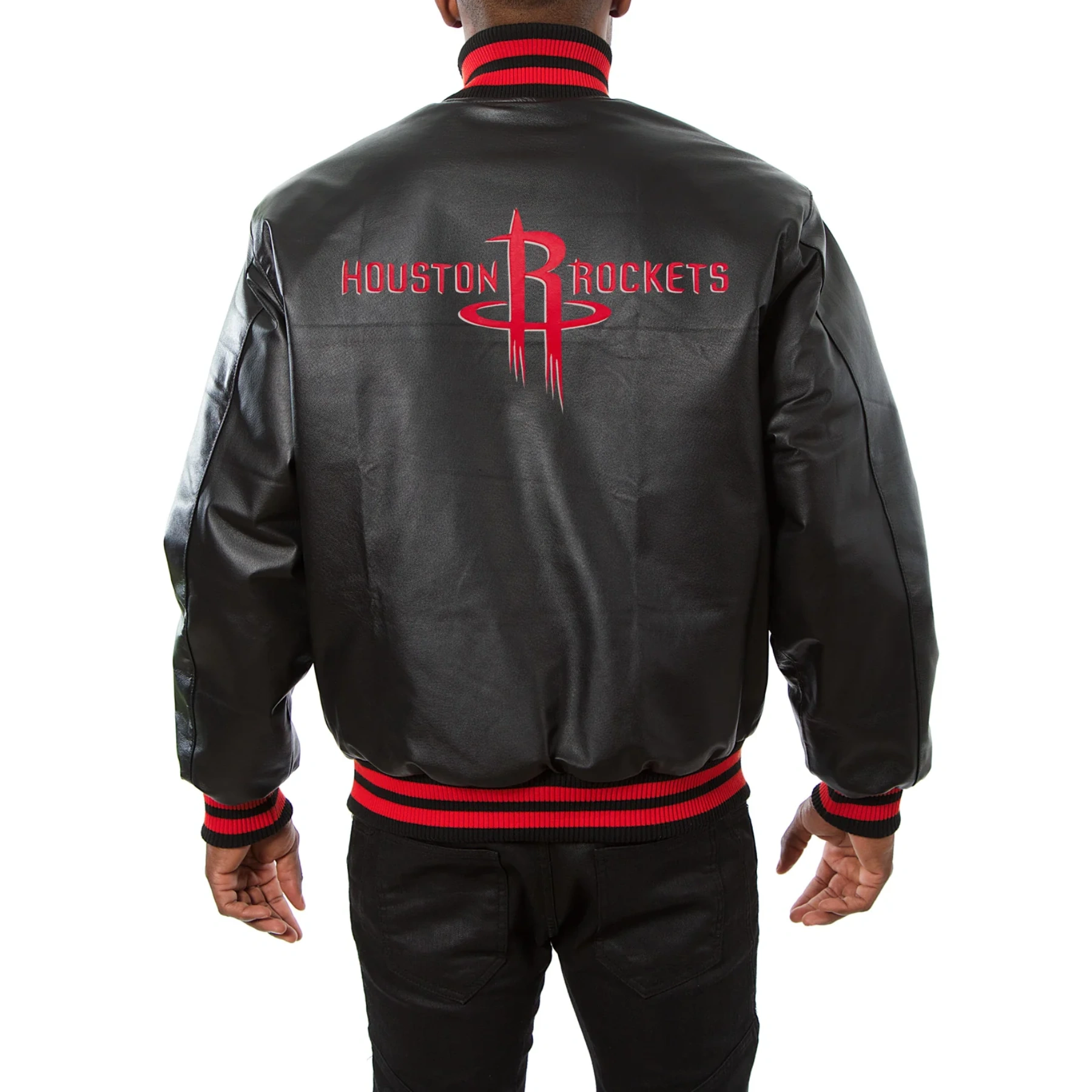 Houston-Rockets-Real-Leather-Varsity-Jacket-Black-2