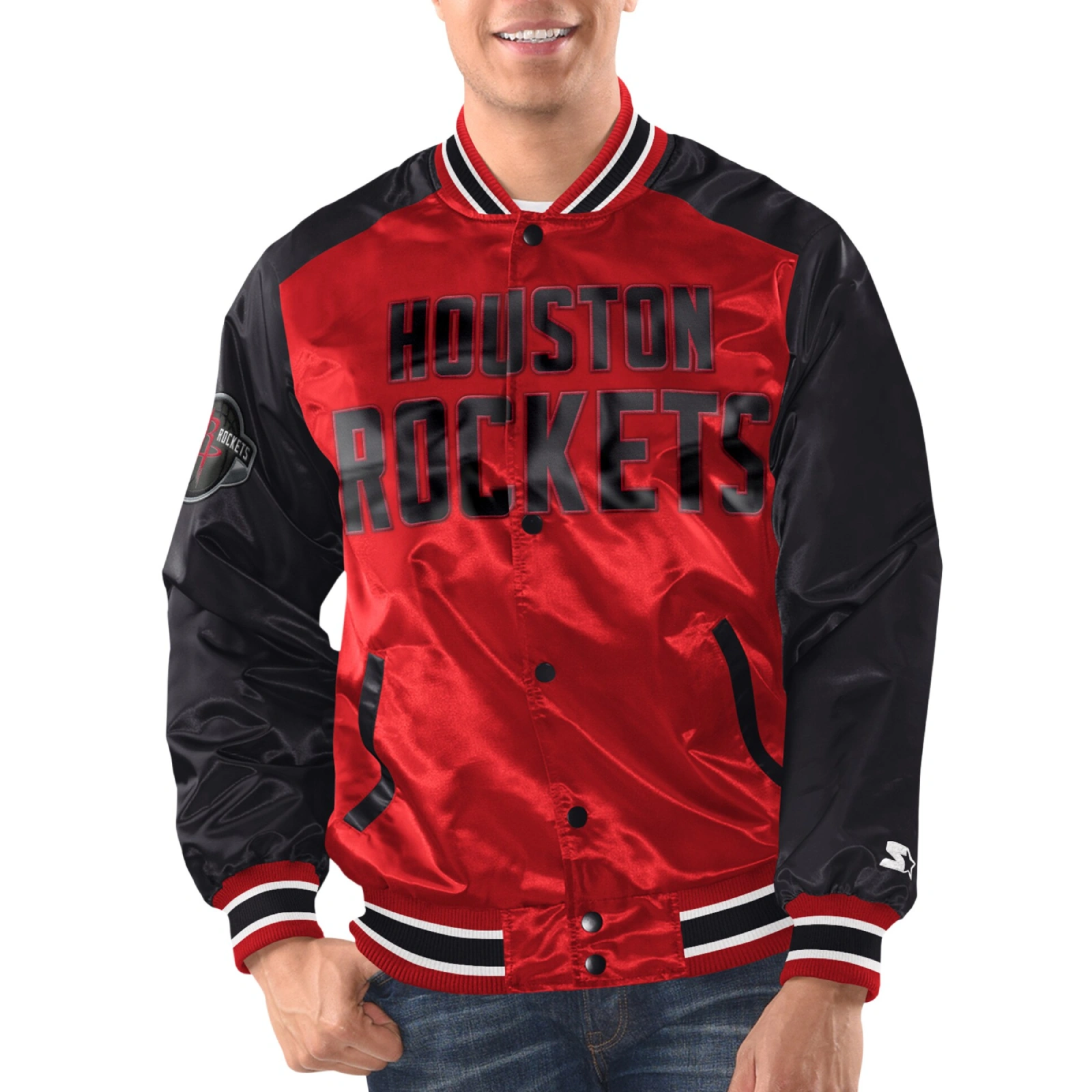 Houston-Rockets-Renegade-Satin-Varsity-Jacket-Red-Black-1