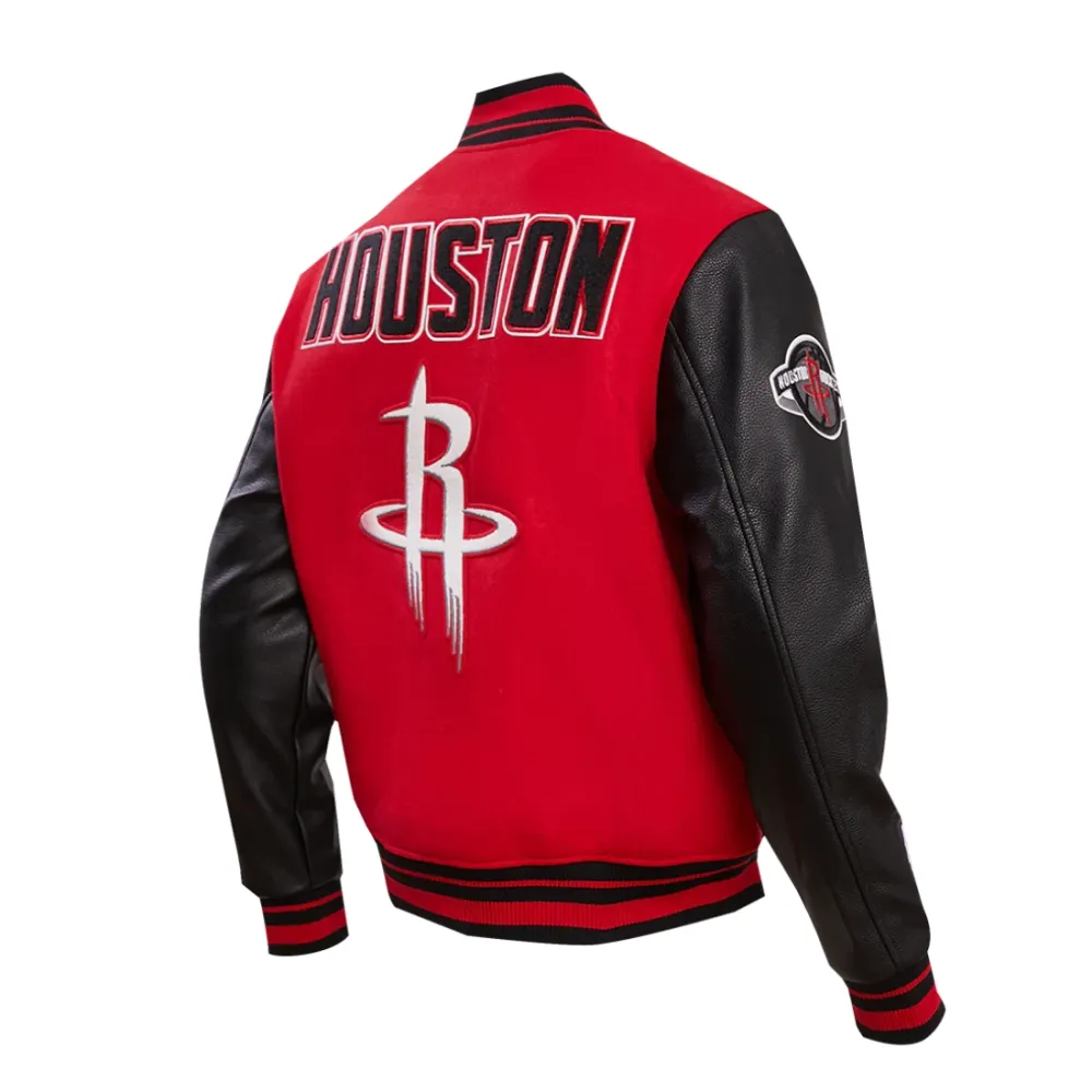 Houston-Rockets-Retro-Classic-Wool-Leather-Varsity-Jacket-Red-Black-3