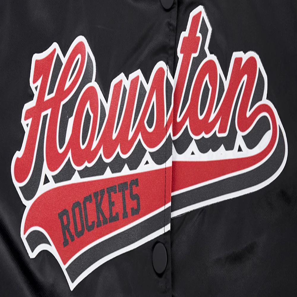 Houston-Rockets-Script-Tail-Womens-Full-Snap-Satin-Varsity-Jacket-Black-2