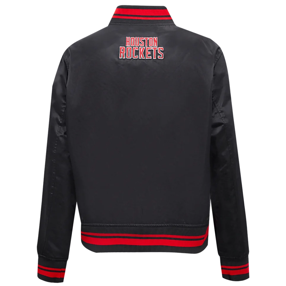 Houston-Rockets-Script-Tail-Womens-Full-Snap-Satin-Varsity-Jacket-Black-3