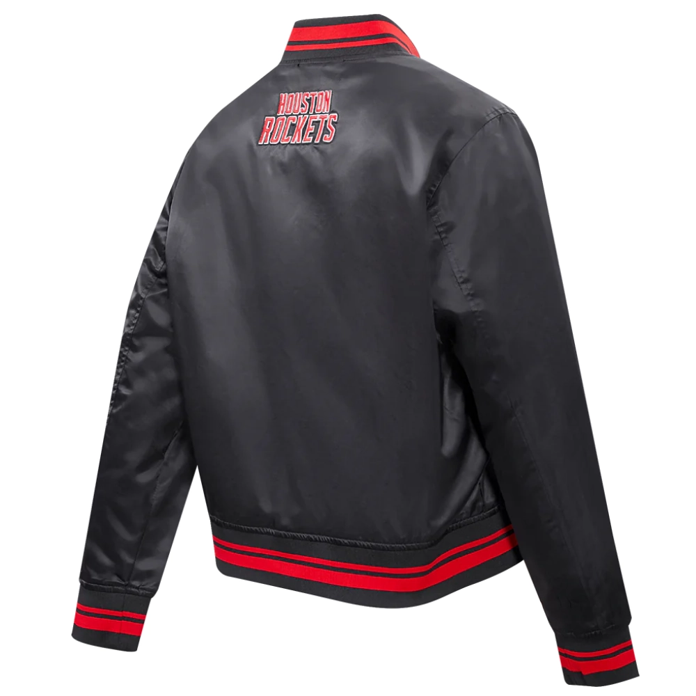 Houston-Rockets-Script-Tail-Womens-Full-Snap-Satin-Varsity-Jacket-Black-4