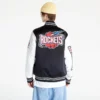 Houston-Rockets-Team-Origins-Black-White-Satin-Varsity-Jacket-2