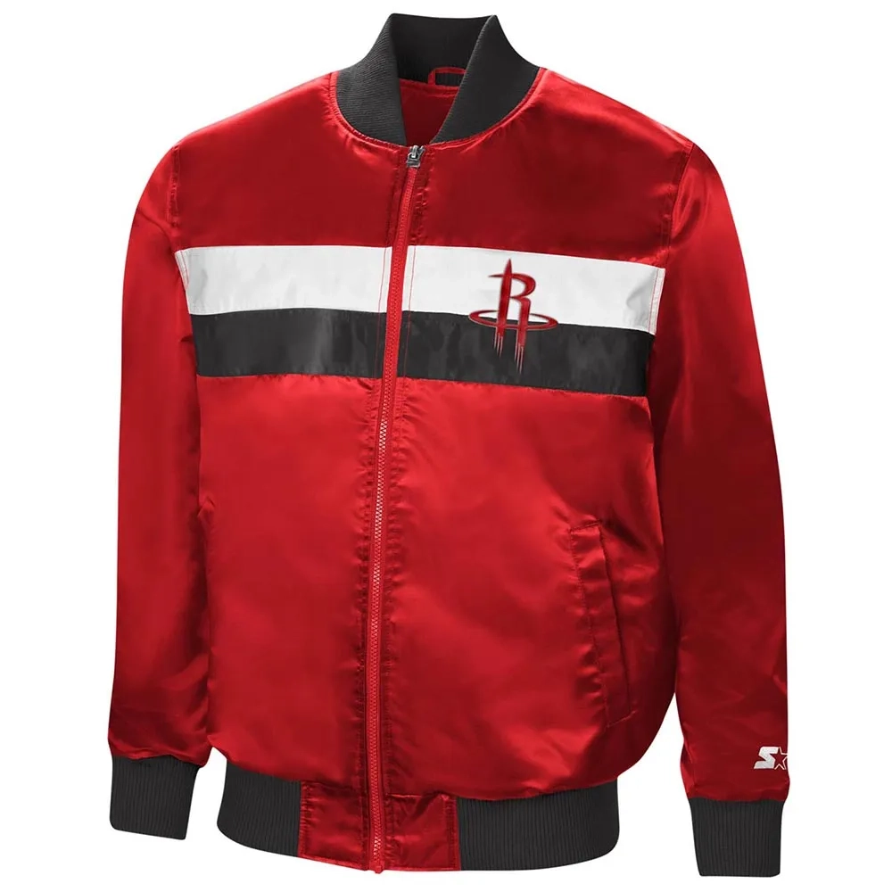 Houston-Rockets-The-Ambassador-Satin-Varsity-Jacket-Red-2