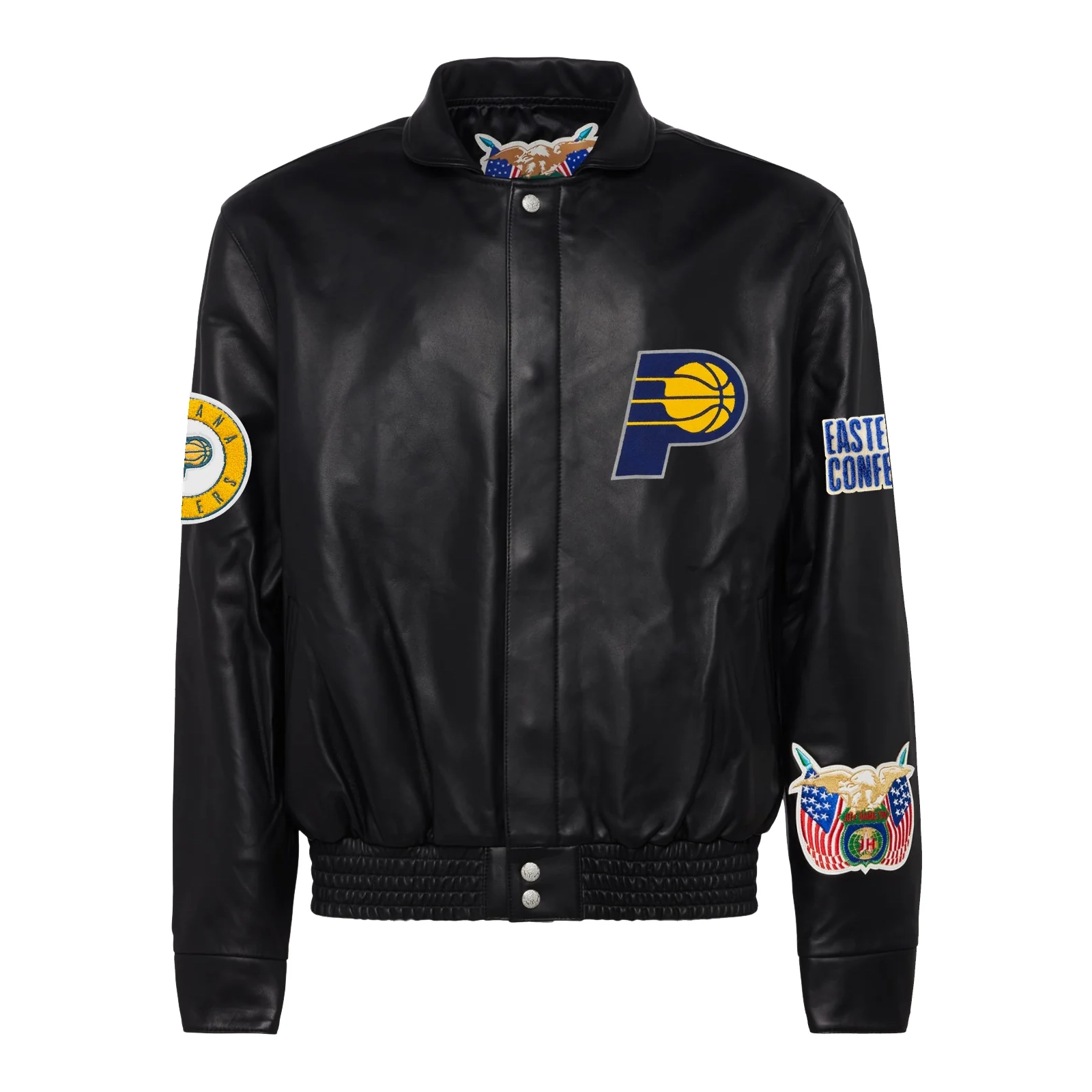 Indiana-Pacers-Jeff-Hamilton-Full-Leather-Jacket-Black-1