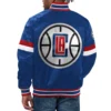 Los-Angeles-Clippers-Home-Game-Satin-Varsity-Jacket-Blue