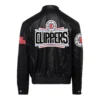 Los-Angeles-Clippers-Jeff-Hamilton-Full-Leather-Jacket-Black-2