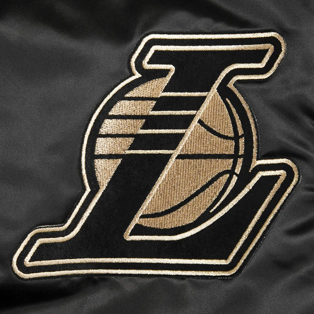 Los-Angeles-Lakers-Black-Gold-Full-Snap-Satin-Varsity-Jacket-Black-6