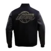 Los-Angeles-Lakers-Black-Gold-Wool-Leather-Varsity-Jacket-Black-4