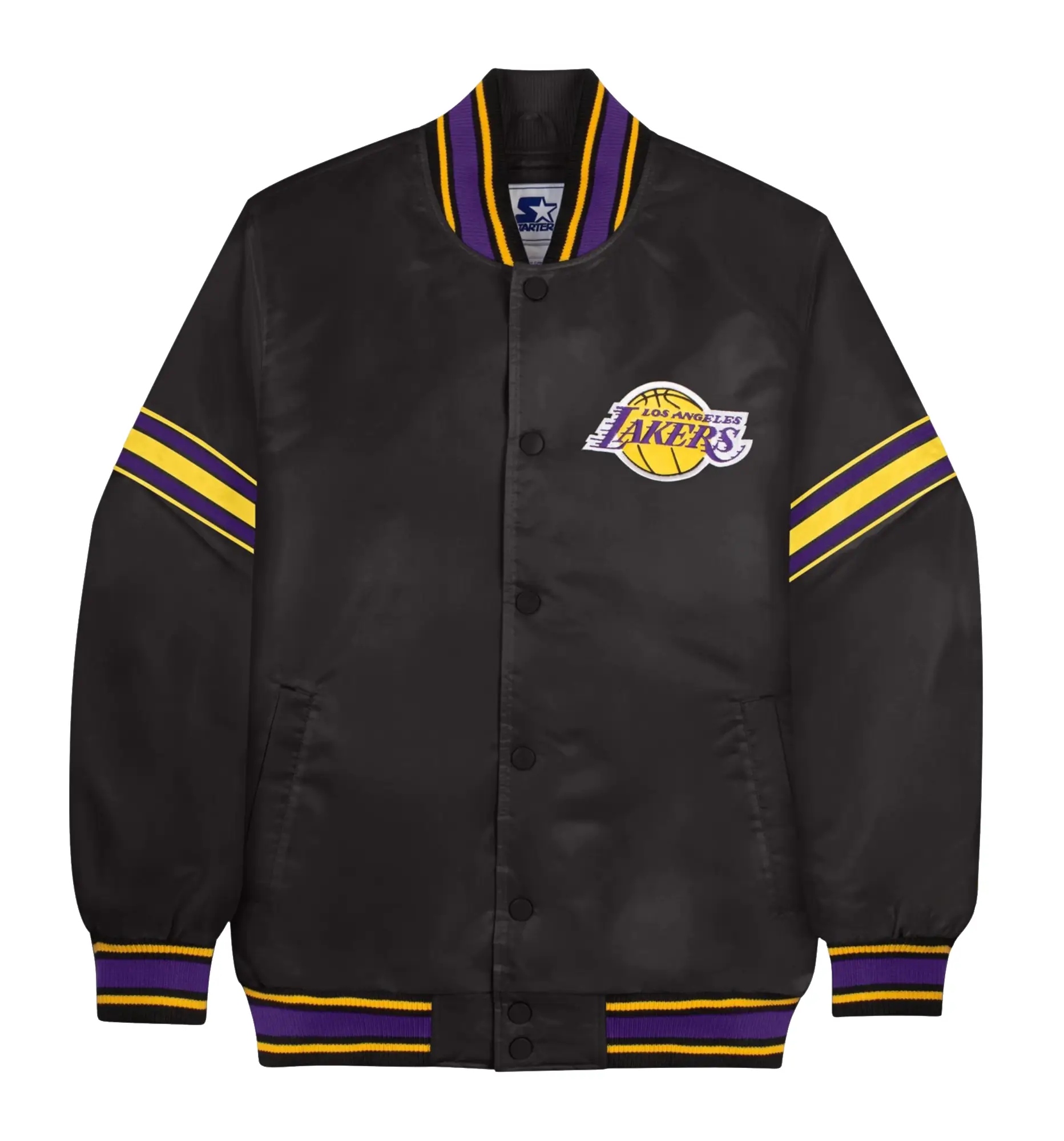 Los-Angeles-Lakers-Black-Varsity-Jacket-1