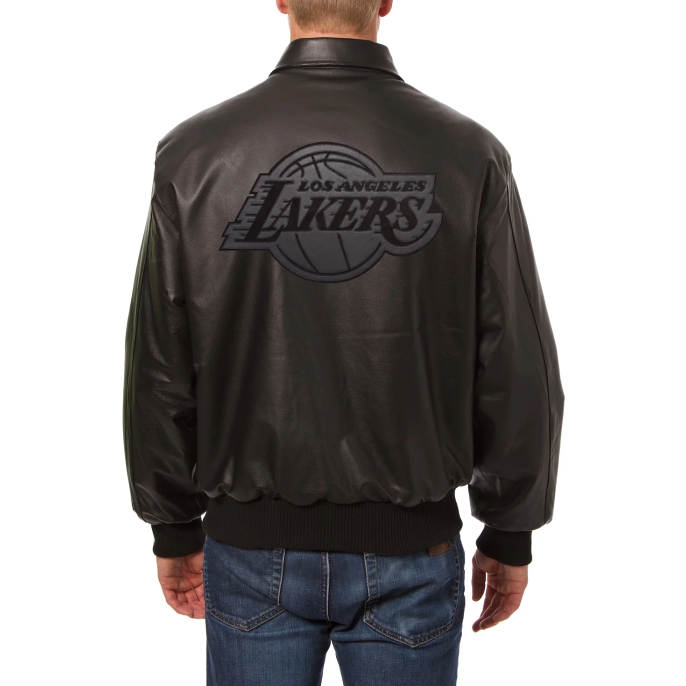 Los-Angeles-Lakers-Full-Leather-Bomber-Varsity-Jacket-Black-2