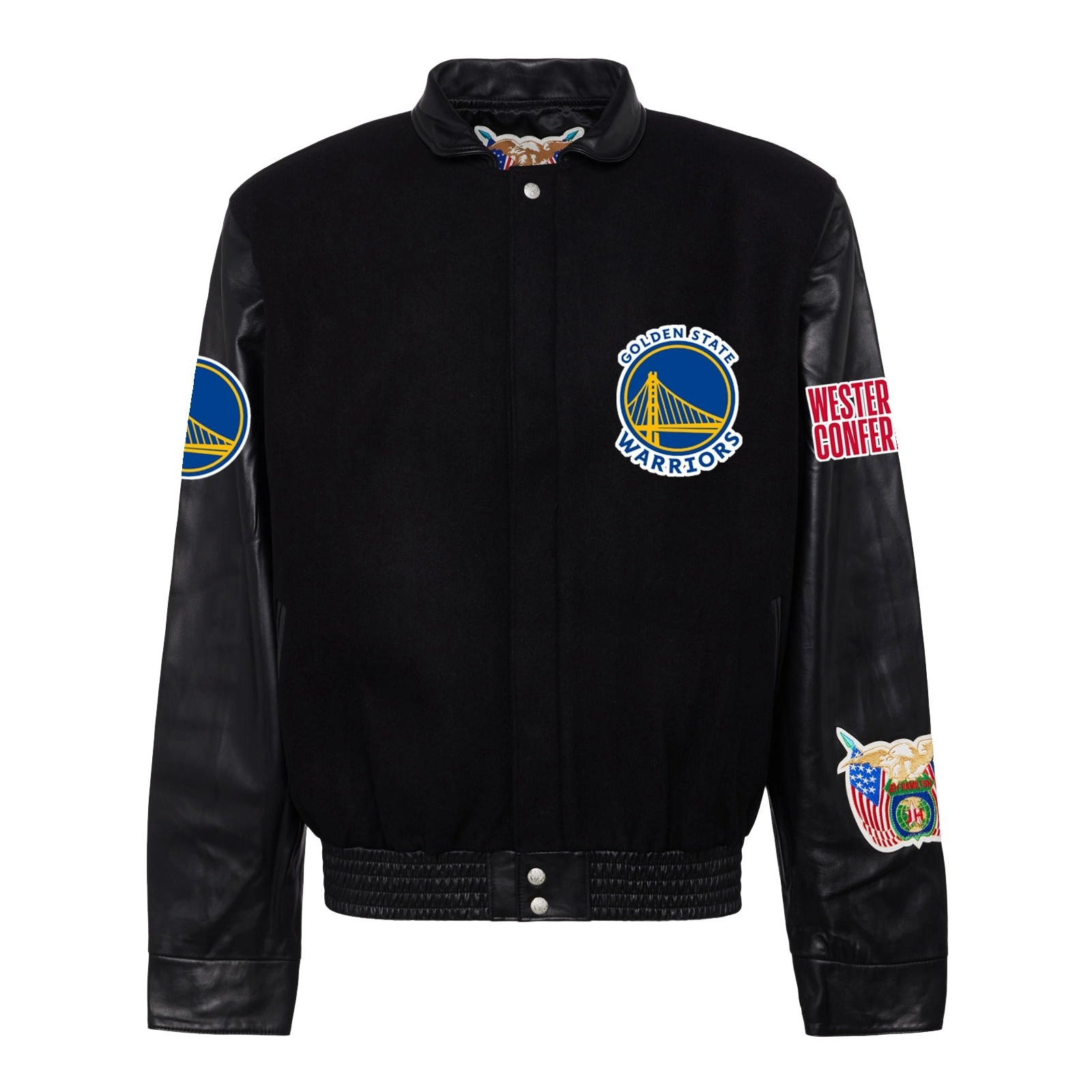 Los-Angeles-Lakers-Full-Real-Wool-Leather-Jacket-Black-1-1