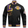 Los-Angeles-Lakers-Mashup-Full-Snap-Satin-Varsity-Jacket-Black-8