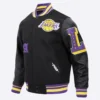 Los-Angeles-Lakers-Pro-Standard-Old-English-Black-Varsity-Jacket-1