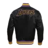 Los-Angeles-Lakers-Retro-Classic-Full-Snap-Satin-Varsity-Jacket-Black-4