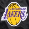 Los-Angeles-Lakers-Retro-Classic-Full-Snap-Satin-Varsity-Jacket-Black-7