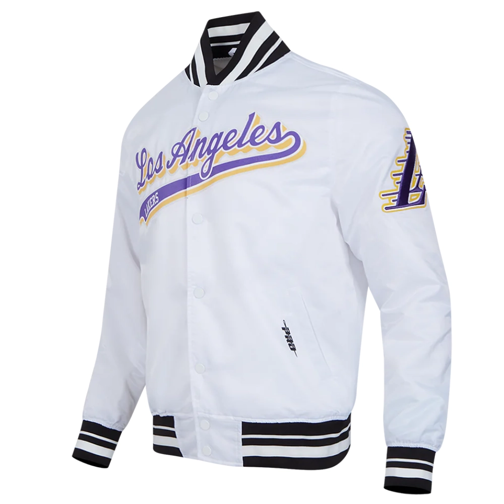 Los-Angeles-Lakers-Script-Tail-Full-Snap-Satin-Varsity-Jacket-White-6