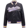 Los-Angeles-Lakers-Script-Tail-Womens-Full-Snap-Satin-Varsity-Jacket-Black-6