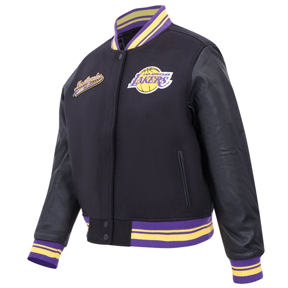 Los-Angeles-Lakers-Script-Tail-Womens-Wool-Leather-Varsity-Jacket-Black-5