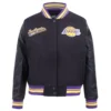 Los-Angeles-Lakers-Script-Tail-Womens-Wool-Leather-Varsity-Jacket-Black-6