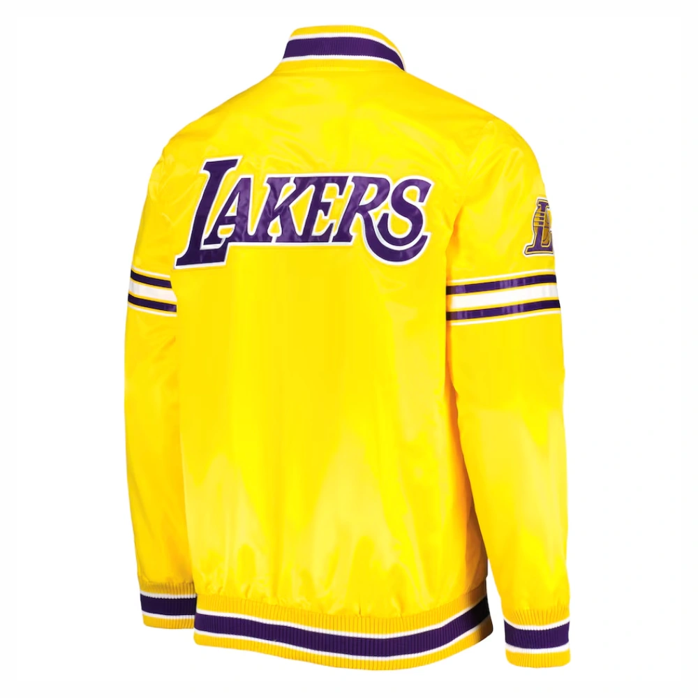Los-Angeles-Lakers-Slider-Full-Snap-Satin-Varsity-Jacket-Yellow-3