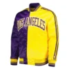 Los-Angeles-Lakers-Starter-Fast-Break-Satin-Varsity-Jacket-Purple-Yellow-1