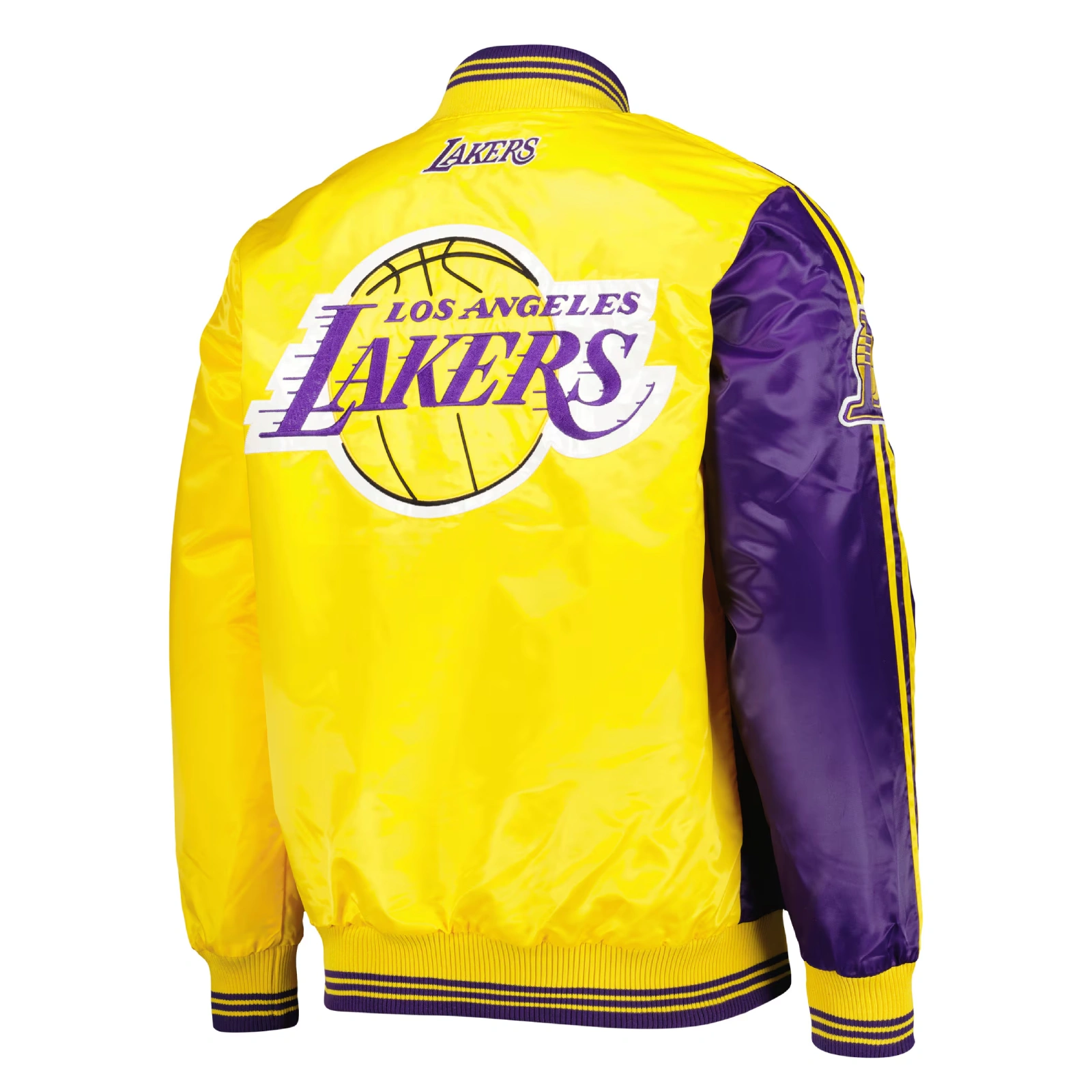 Los-Angeles-Lakers-Starter-Fast-Break-Satin-Varsity-Jacket-Purple-Yellow-2