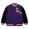 Los-Angeles-Lakers-Team-Legacy-Full-Snap-Satin-Varsity-Jacket-Purple-Black-1