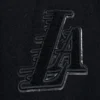 Los-Angeles-Lakers-Triple-Black-Wool-Leather-Varsity-Jacket-Black-4