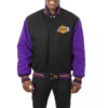Los-Angeles-Lakers-Two-Tone-Wool-Varsity-Jacket-Black-Purple-1