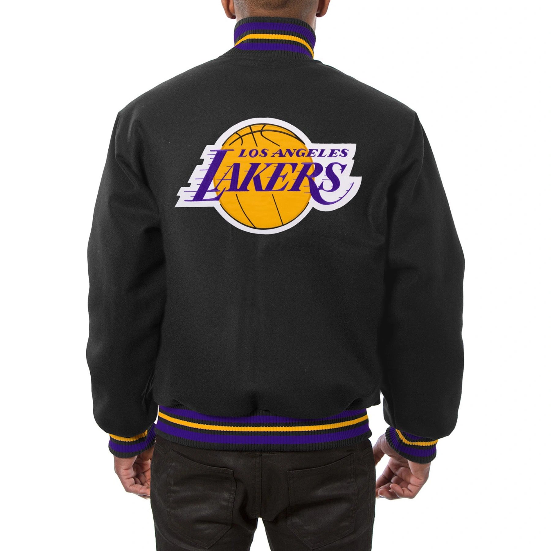 Los-Angeles-Lakers-Wool-Varsity-Jacket-Black-1