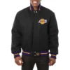 Los-Angeles-Lakers-Wool-Varsity-Jacket-Black