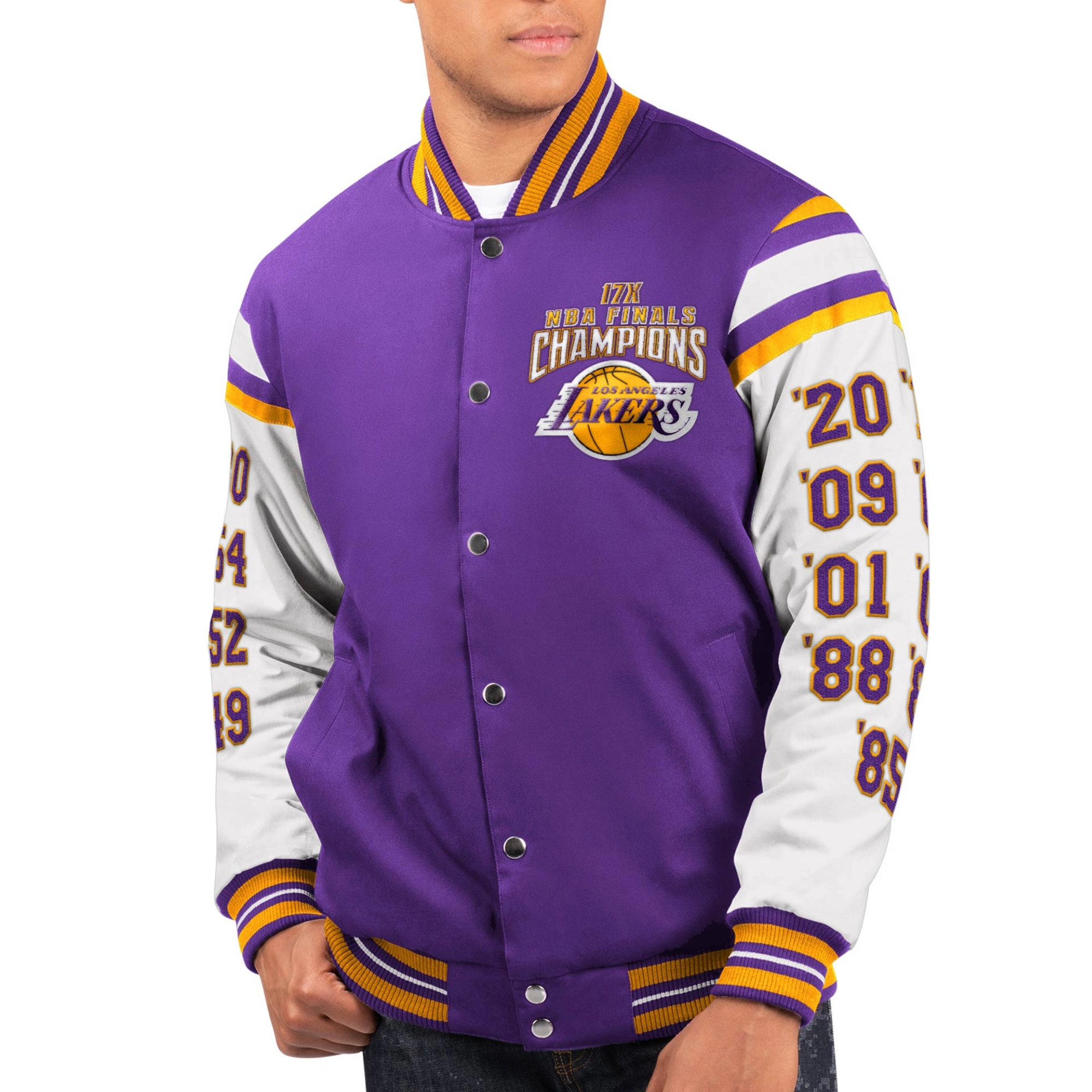 Los-Angeles-Lakers-World-Series-Champions-Full-Snap-Varsity-Jacket-Purple-White-1