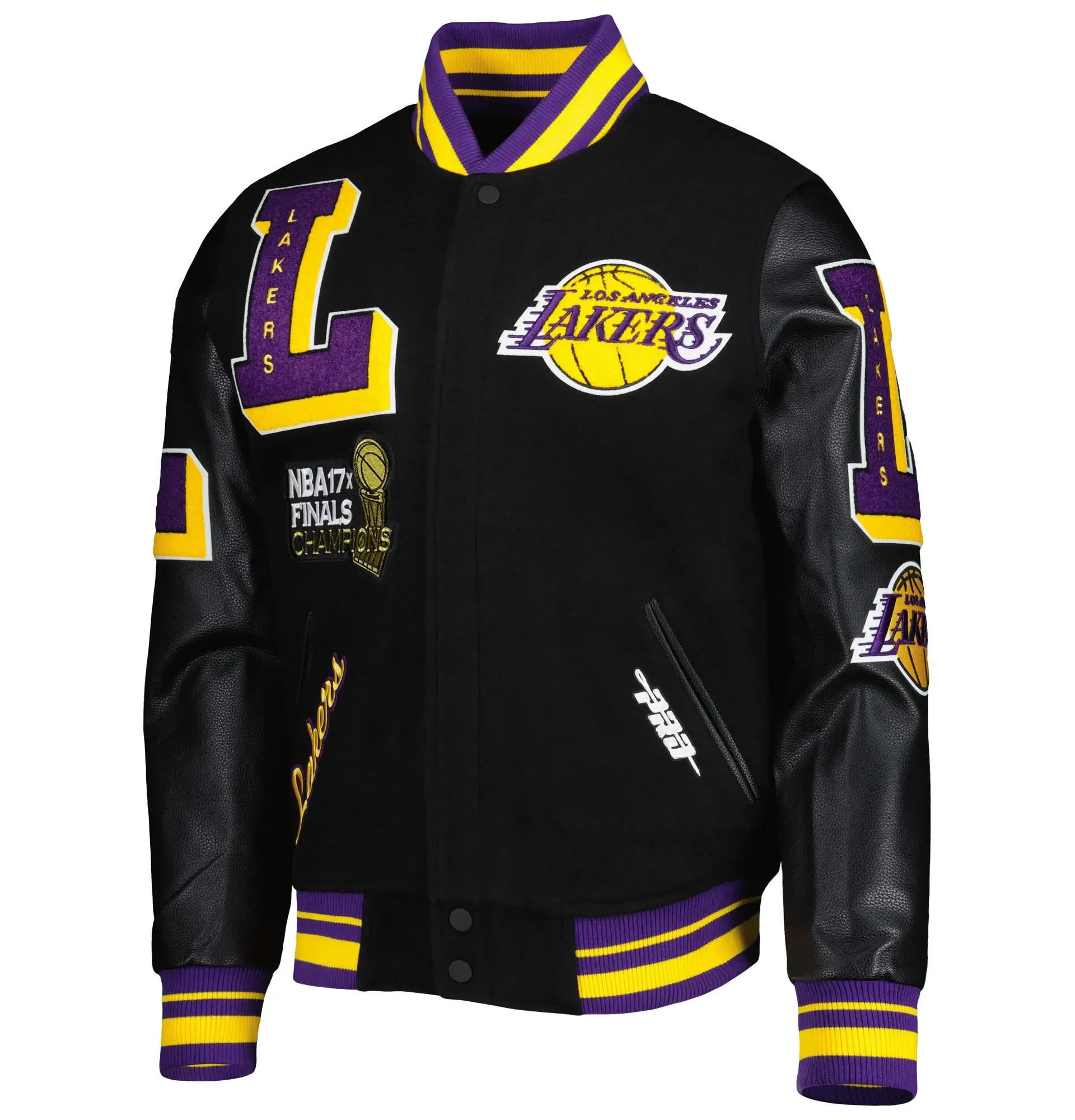 Mash-Up-Capsule-Los-Angeles-Lakers-Black-Varsity-Jacket-1