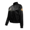 Memphis-Grizzlies-Holiday-Glam-Womens-Satin-Varsity-Jacket-Black-2