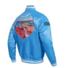 Memphis-Grizzlies-Pro-Standard-City-Centric-Blue-Satin-Varsity-Jacket-3