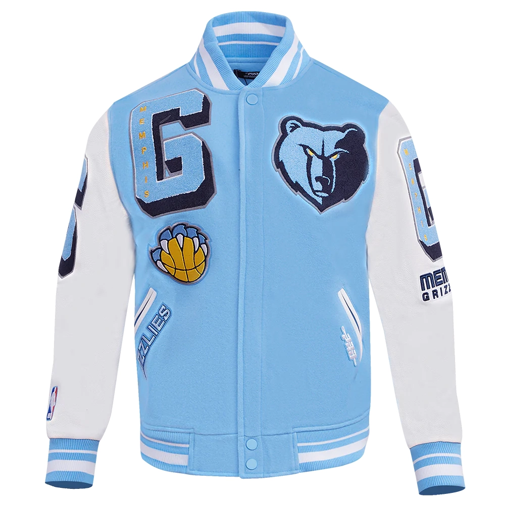 Memphis-Grizzlies-Pro-Standard-Mashup-Wool-And-Leather-Varsity-Jacket-2