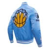 Memphis-Grizzlies-Pro-Standard-Retro-Classic-Blue-Satin-Varsity-Jacket-3