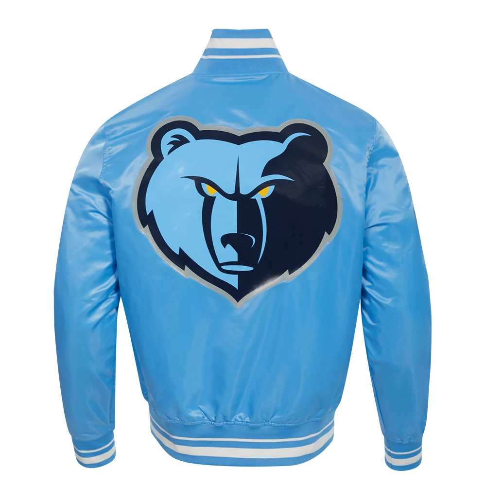 Memphis-Grizzlies-Pro-Standard-Script-Tail-Blue-Satin-Varsity-Jacket-4