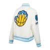 Memphis-Grizzlies-Retro-Classic-Womens-Full-Snap-Satin-Varsity-Jacket-Cream-3