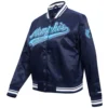 Memphis-Grizzlies-Script-Tail-Womens-Full-Snap-Satin-Varsity-Jacket-Navy-4