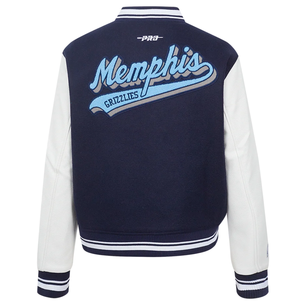 Memphis-Grizzlies-Script-Tail-Womens-Wool-Leather-Varsity-Jacket-Navy_White-4