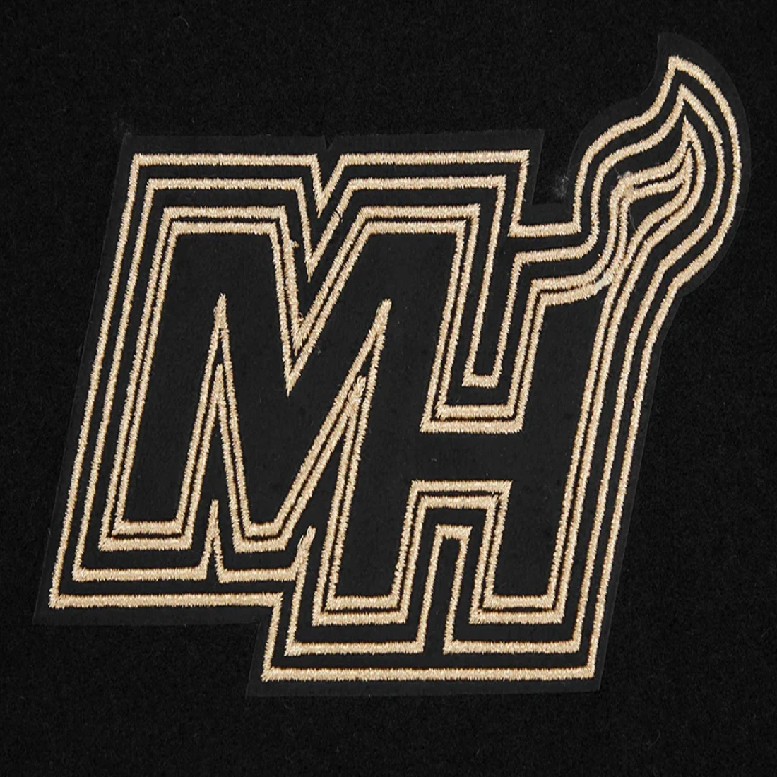 Miami-Heat-Black-Gold-Wool-Leather-Varsity-Jacket-Black-8