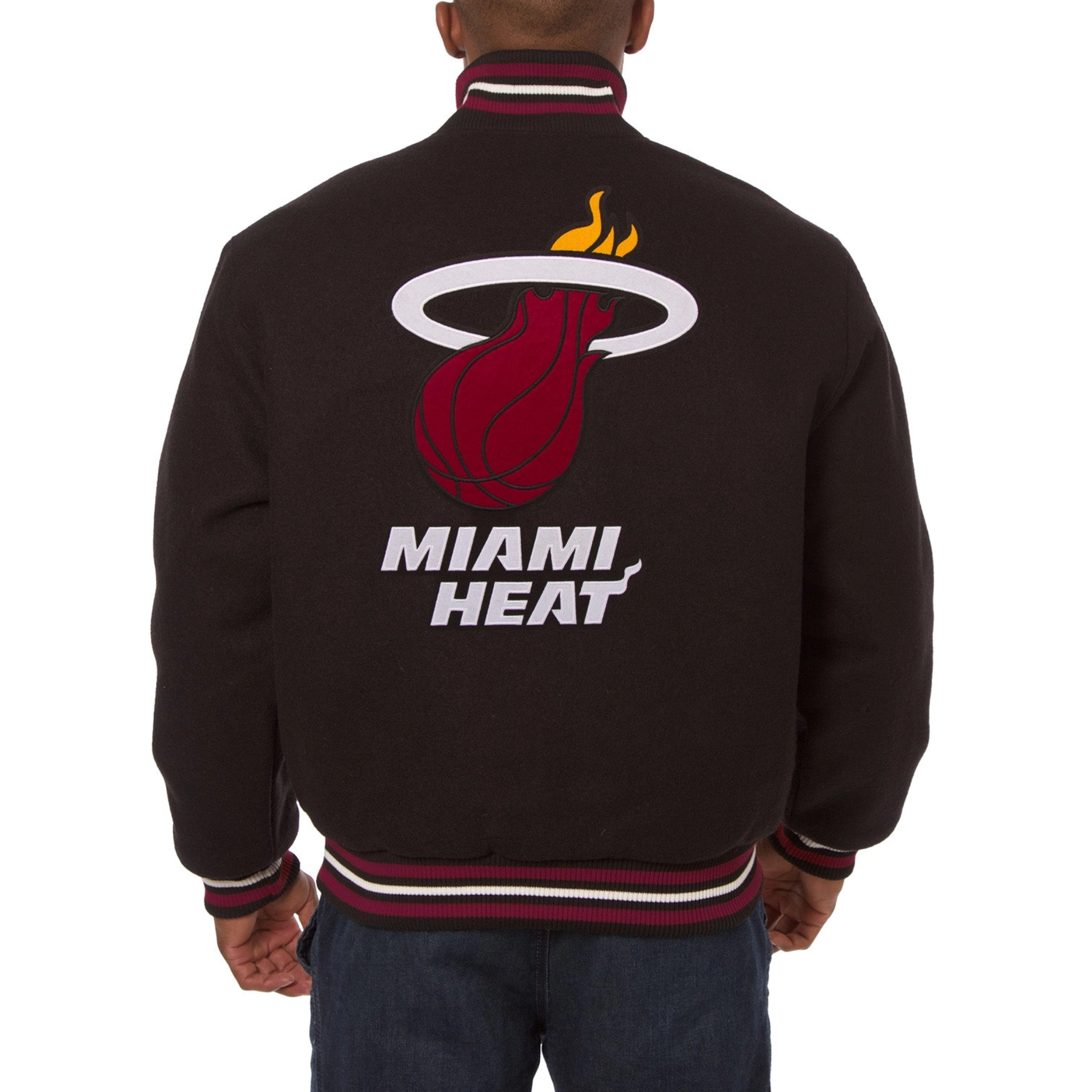 Miami-Heat-Handmade-Wool-Varsity-Jacket-Black-1-1