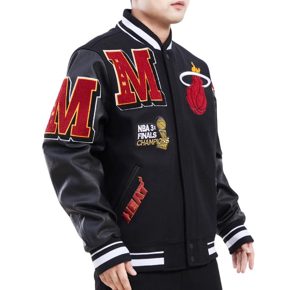 Miami-Heat-Mashup-Wool-Leather-Varsity-Jacket-Black-1